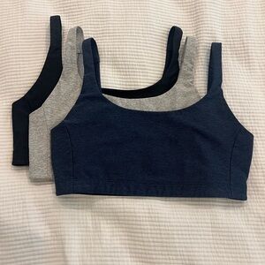Outdoor Voices Double Time Bra 3-pack